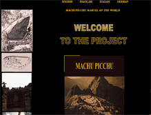 Tablet Screenshot of machupicchu-decoded.com